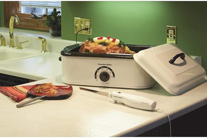 Proctor Silex 74311Y Lightweight Electric Knife, Stainless Steel Blade