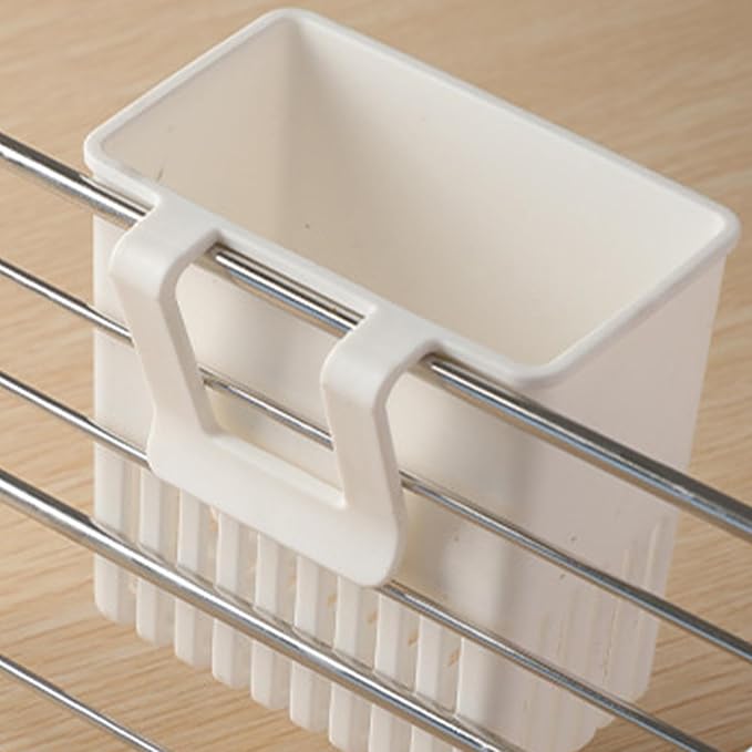 Cutlery Drying Rack - Utensil Drainer | Cutlery Drainer for Sink | Drying Rack Holder | Kitchen Drying Basket | Spoon Knife and Fork Storage Basket | Silverware Holder and Cutlery Drainer for Spoons