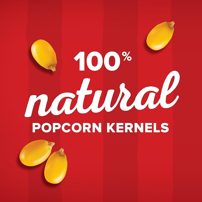 Orville Redenbacher's Popcorn Kernels, Original Yellow, 6g Fiber per serving, 45 oz. (Pack of 6)