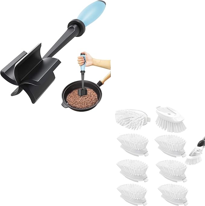 Brush Refills for OXO Dish Brush+ Upgrade Meat Chopper
