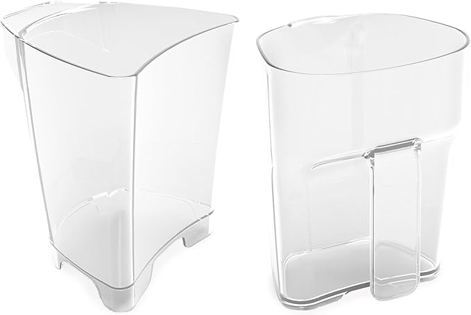 Kuvings Whole Slow Juicer B6000S - Higher Nutrients and Vitamins, BPA-Free Components, Easy to Clean, Ultra Efficient 240W, 60RPMs, Includes Blank Strainer-Silver 17.5" X 10.06" X 14"