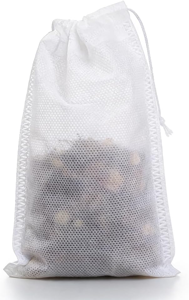 100Pcs Disposable Tea Bags for Loose Leaf Tea, Empty Tea Filter Bags for Cooking, Infuser Sachets for Spice, Coffee, Herb and More (4x6 Inch)