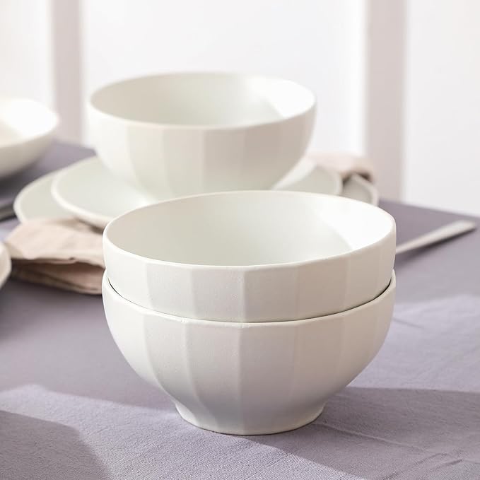 Stone Lain Rio 12-Piece Dinnerware Set Stoneware, Beige