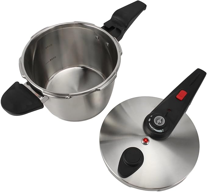 HEEPDD Electric Pressure Cooker 304 Stainless Steel Multi Cooker, Multi, Quick Cooking for Home Kitchen with Pressure Control and Versatile Functions Electric 304 (4L)