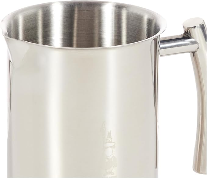 Bialetti Cappuccino Machine Milk Frother, Small, 200 milliliters, Steel (Pack of 6)