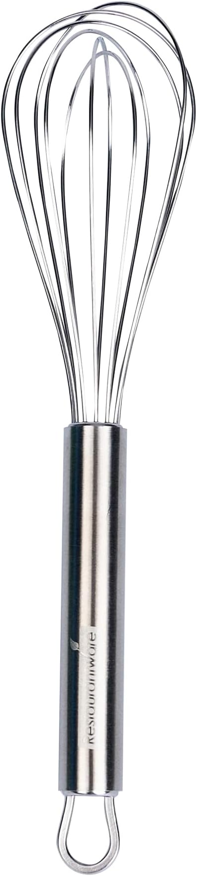 Restaurantware-German Standard 8.5 Inch French Whisk, 1 Dishwashable Kitchen Wire Whisk - Ergonomic Handle, Durable, Stainless Steel French Whip, For Blending, Stirring, Mixing Of Ingredients
