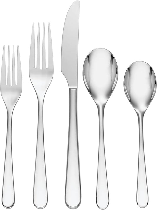 Oneida 894747 Kenbrook 20 Piece Everyday Flatware Set, Service For 4