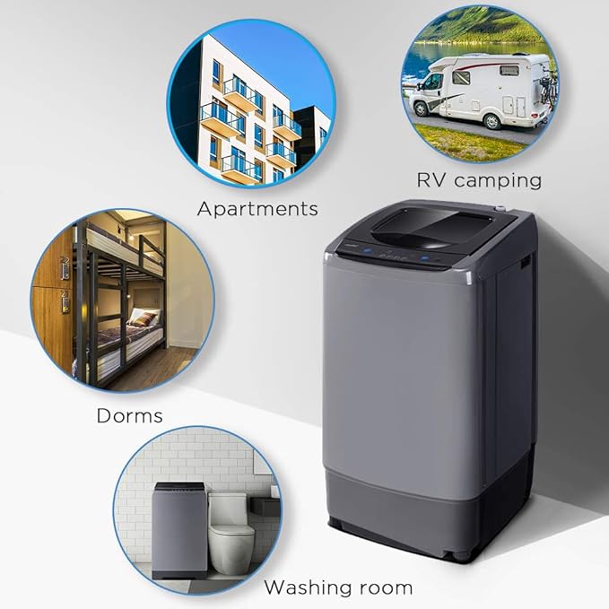 Comfee 0.9cu ft Portable Washer & Zojirushi 5.5 Cup Rice Cooker Bundle