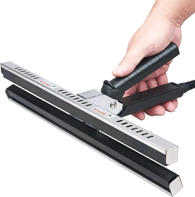 Heat Crimp Sealer FDR-400, 16 inch Mylar Bag Sealer Can Seal 15mm sealing width For Kraft Paper Bag, BOPP Bag