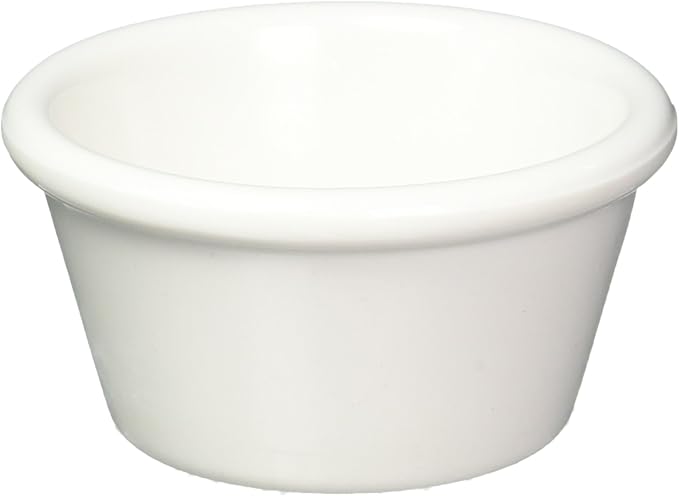 Winco Plain Ramekins, 2-Ounce, Bone,Medium