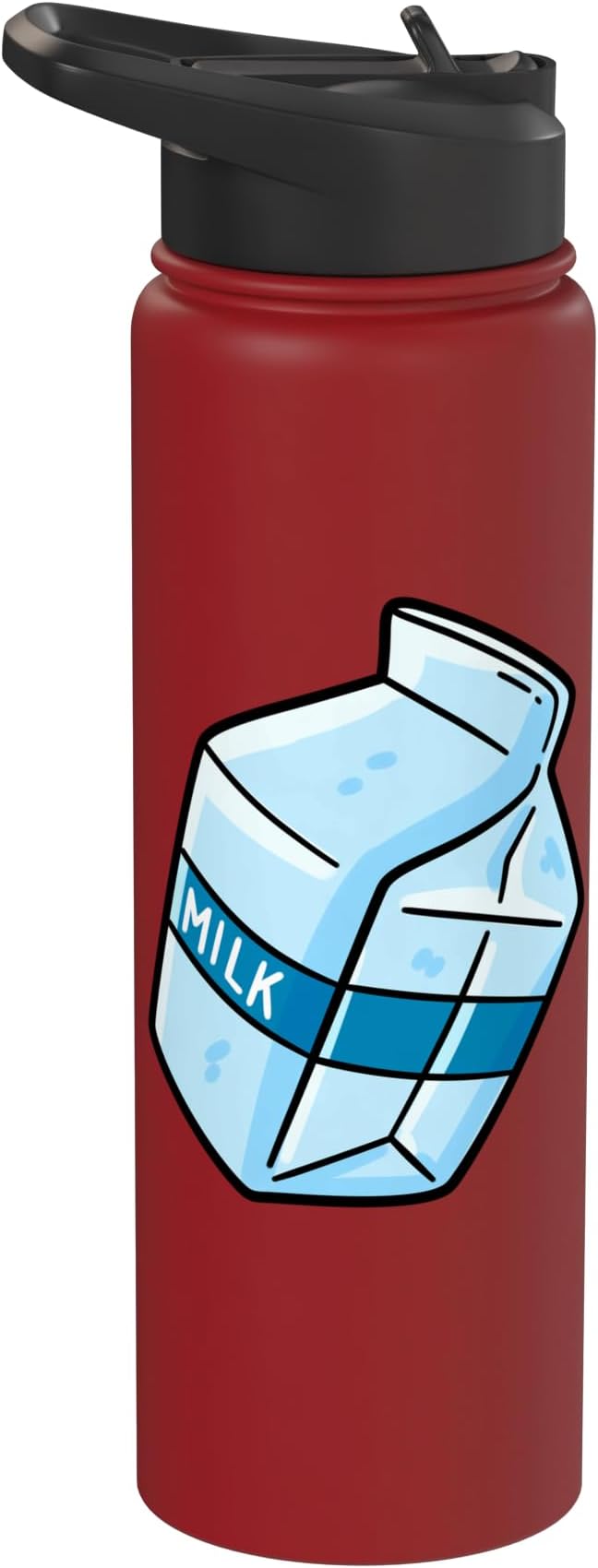 Milk Carton Dairy Lover Stainless Steel Insulated Water Bottle