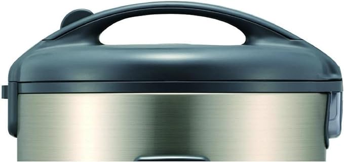 Tiger JNP-S10U 5.5 Cup Capacity White Rice Cooker with Spatula and Measuring Cup Bundle with Rice Washing Bowl and Bamboo Spoon (3 Items)