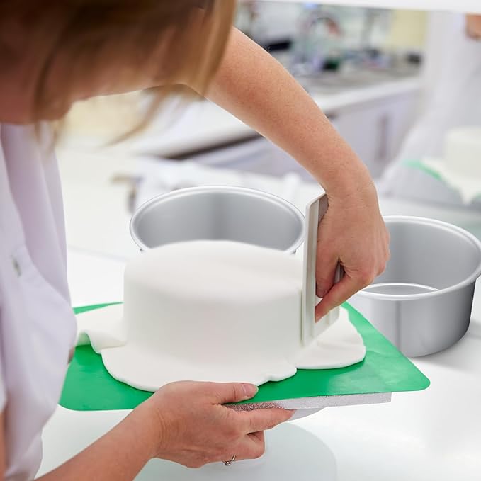 Nuenen 6 Pcs 6 Inch Round Cake Pans Aluminum Round Mold Smash Cake Baking Cheesecake Pans for Home Party Baking Supplies