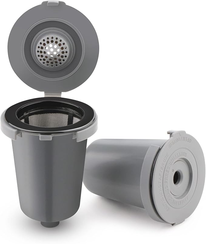 Reusable Filter Cup for Cuisinart, Gray (1 Pack)