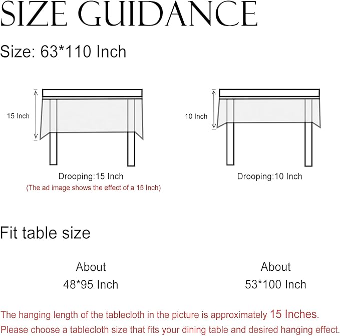 ISAENNE Designer Floral Linen Extra Long Table Cloth Rectangle,French Off White Elegant Tablecloth,Washable Home Decor Tablecloths for Dining Thanksgiving Kitchen Christmas,63"*110"-Grace B
