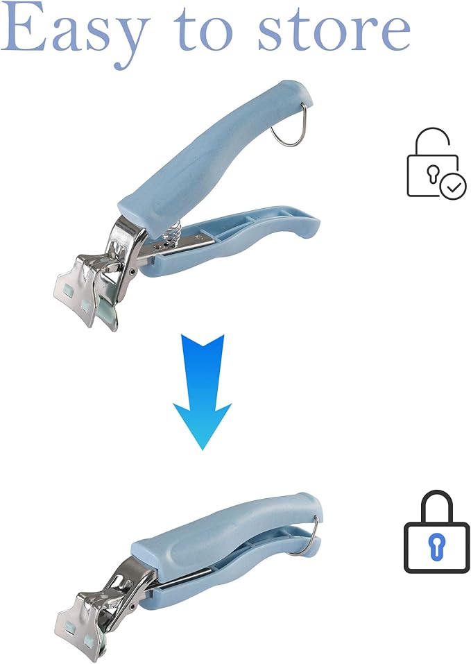Stainless Steel Anti-Scalding Hot Bowl Dish Plate Gripper Clips Tongs Clamp Holder for Moving Hot Plate or Bowls with Food Out from Instant Pot Microwave Oven (2, Blue)