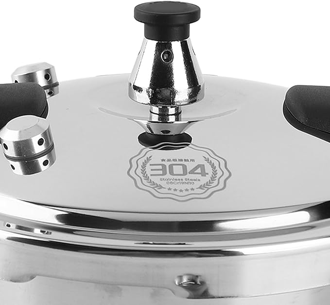 Stainless Steel Pressure Cooker, 1.8L Electric Pressure Cooker 1.8 Liter Mini Pressure Cooke Slow Cooker Explosion Proof Rice Cooker Yogurt Maker Cake Maker Egg Cooker Hot Pot