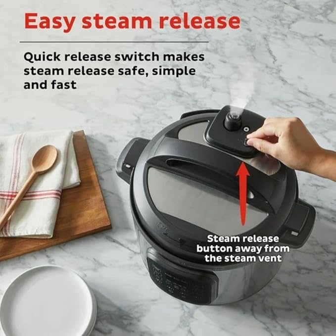 Instant Pot 8Qt Chef Series – 8 in-1 Multi-Cooker: Pressure, Slow, Rice & More – Easy Meals Fast