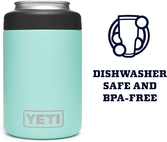YETI Rambler 12 oz. Colster Can Insulator for Standard Size Cans, Seafoam (NO CAN INSERT)