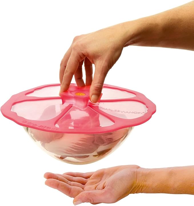Charles Viancin Hibiscus Lid - Med/Small 8"