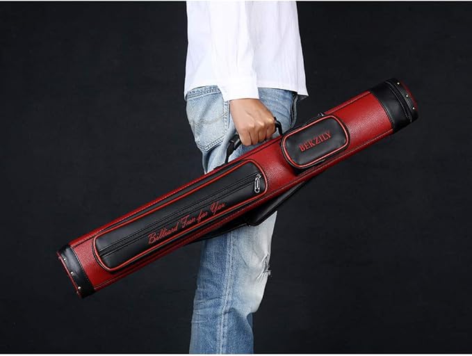 2X2 Billiards Pool Cue Tube Carrying Case