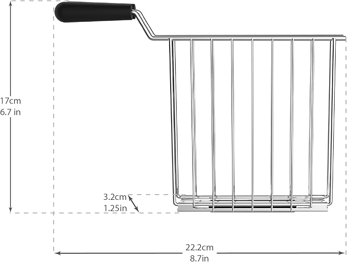Dualit Design Series Sandwich Cage x 2 for Lite, Design Series and Domus Toasters | Make toasted sandwiches in your Toaster | Pack of 2 Sandwiches Cages | Sandwich Cage with Drip Tray