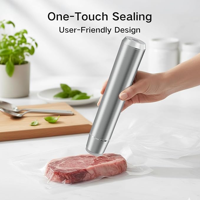 Reusable Vacuum Sealer Bags for Food Storage, 30 Pack BPA-Free (10.23 * 13.38 in), Freezer & Microwave Safe, Odor & Leak Resistant Vacuum Sealer Vacuum Bag