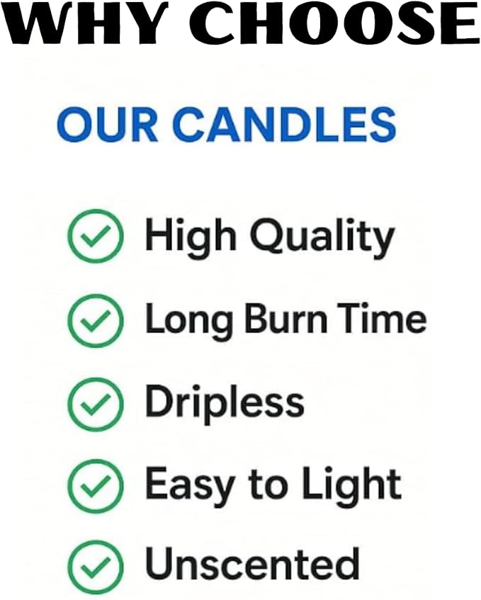 by Tugba Aydan - 24 Count Birthday Cake Candles Happy Birthday Candles Colorful Candles Holders Included
