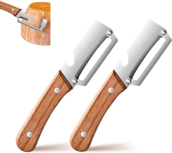 2025 New Kitchen Multifunctional Vegetable Peeler, 2 in 1 Stainless Steel Single Blade Peeler Tool with Bottle Opener