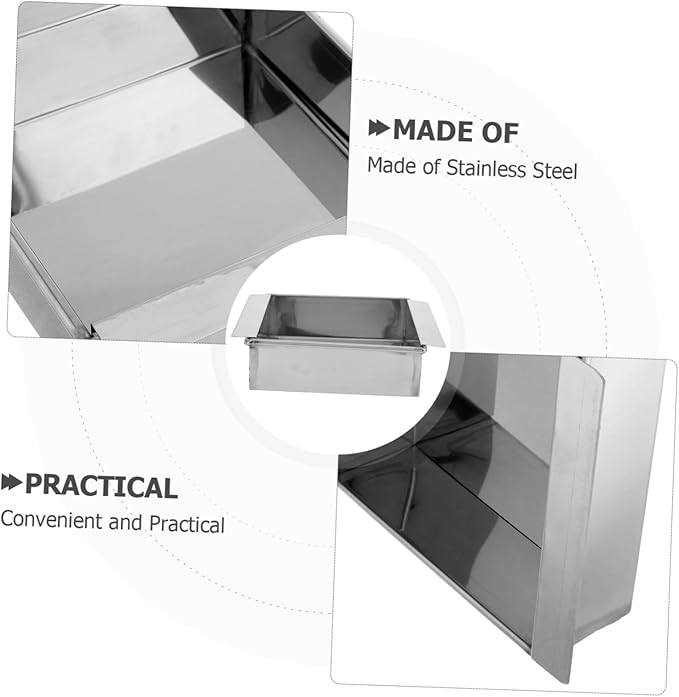 Tofu Maker Kit Stainless Steel Tofu Press Drip Tray Multi-functional Kitchen Utensil for Family Cooking