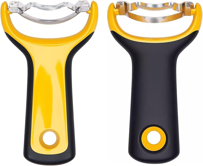 Corn Peeler for Corn on the Cob, Stainless Steel Corn Stripper Tool with Ergonomic Handle, Efficient Kernel Remover for Quick Food Prep, Dishwasher Safe