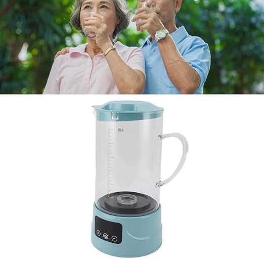 Hydrogen Water Pitcher 1.5L with LED Touch Display, High Borosilicate Glass Hydrogen Generator for Water, Water Machine Electrolysis Technology
