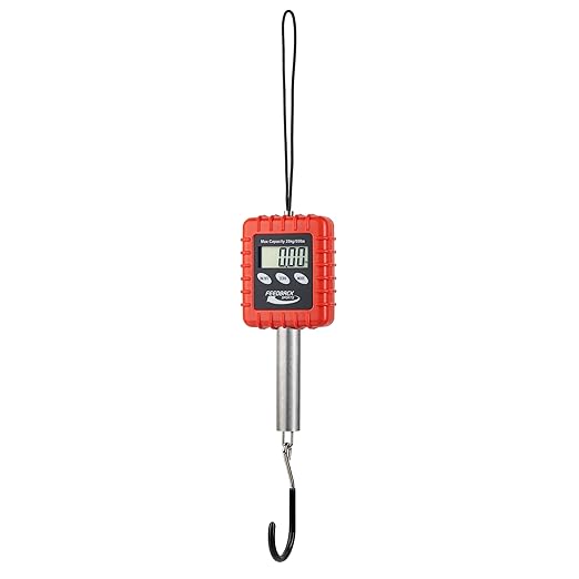FEEDBACK SPORTS | Alpine Digital Hanging Scale | for Bicycle, Backpacking, Gear, Luggage | Pounds, Ounces, Grams, Kilograms | 55lbs Capacity