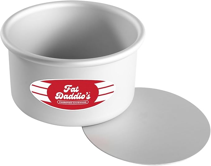 Fat Daddio's PCC-53 Anodized Aluminum Round Cheesecake Pan, 5 x 3 Inch
