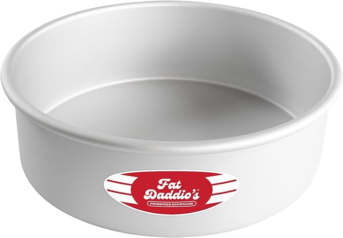 Fat Daddio's PRD-103 Anodized Aluminum Round Cake Pan, 10 x 3 inch