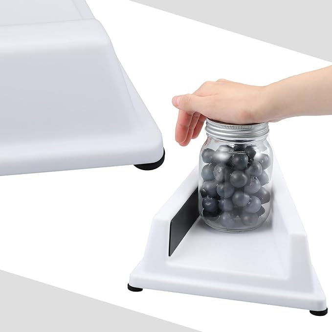 Honeydak One Handed Jar and Bottle Opener One Handed Adaptive Equipment Jar and Bottle Opener for Those with a Weak Grip & Seniors with Arthritis