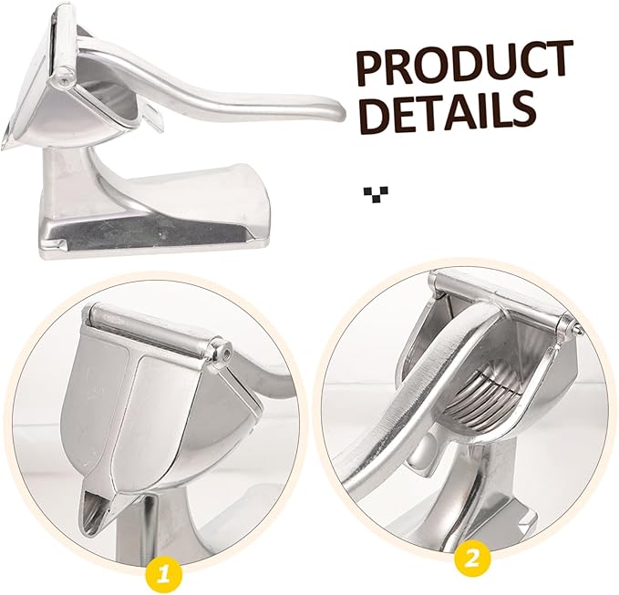 Manual Hand Press Fruit Juicer Aluminum Alloy Citrus Extractor Tool for Oranges Lemons Pomegranates Household Fresh Juice Squeezer Practical and Easy to Use