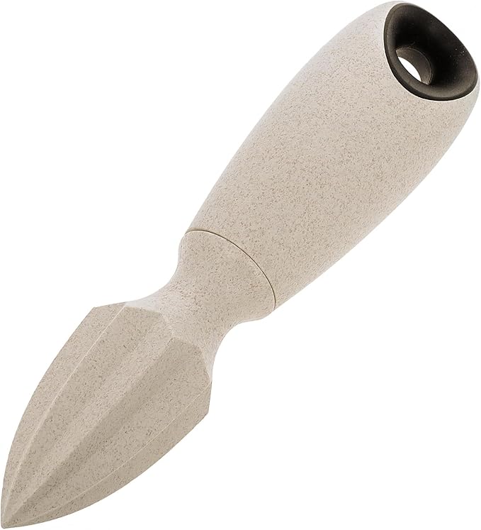 Beille Handheld Lemon Squeezer Citrus Reamer Wheat Straw Kitchen Gadgets, 6.5 in