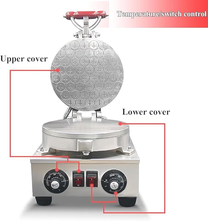 Stainless Steel Communion Bread Maker & Cutter Durable 30kg Unleavened Bread Maker in Elegant Silver Finish