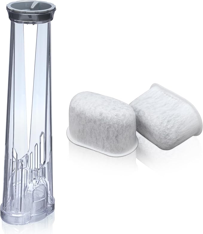 Water Filter Holder and 2 Water Filters, Compatible with Keurig 2.0 Series Coffee Machines Compatible with K-Supreme Series/K-Express/K-Slim/K-Elite/K-Duo Plus/K-Select/K-lced/K50/K-Classic
