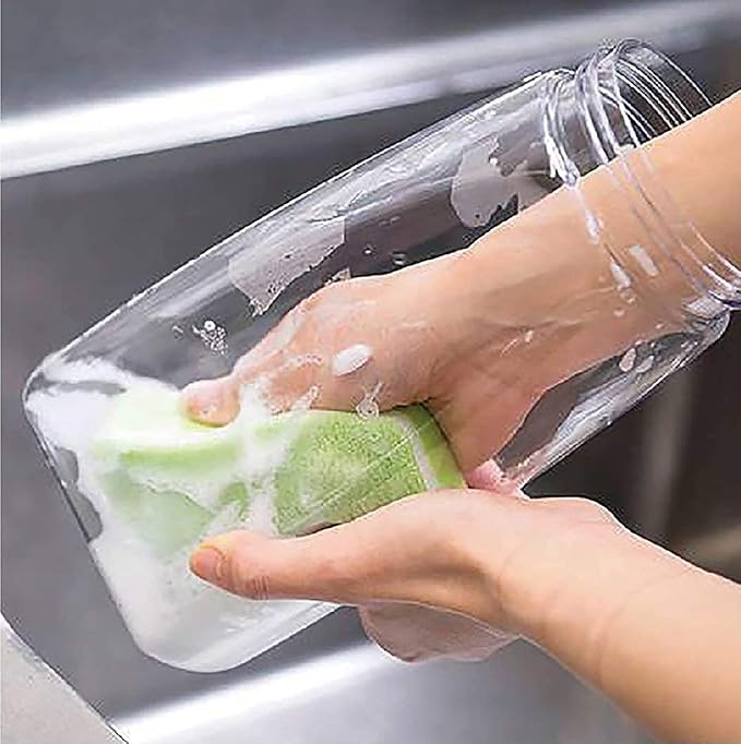 High Heat Resistant 2.3 QT One-touch Airtight Water Pitcher Set with Lid for Coffee, Tea, Other Hot or Cold Beverages Quickpour Jug, Leak Proof & Space Saving, Dishwasher Safe, Made in Japan (SET)