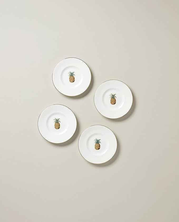 Lenox 897296 British Colonial Bamboo Dessert Plates, Set of 4