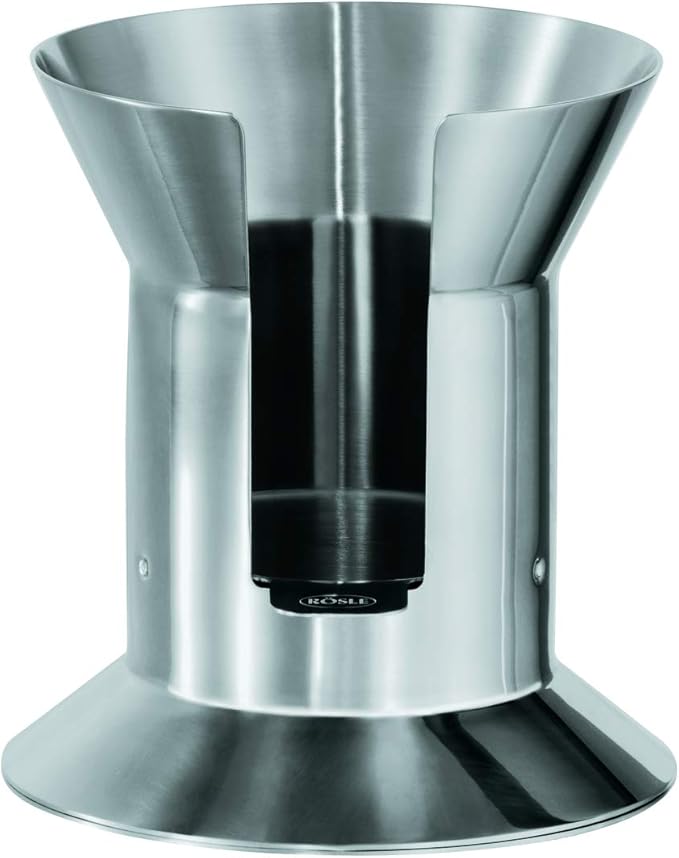 Rösle Stainless Steel Confectionary Funnel with Silicone Handle