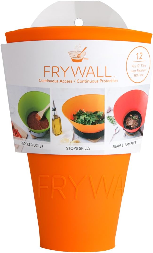 Frywall 12 - Ultimate Splatter Protection Without Compromises (Orange)