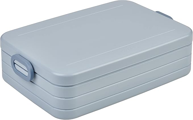 Mepal – Bento Lunchbox Take A Break Large – Lunch Box With Bento Box – Lunch Box For Sandwiches, Small Snacks & Left Overs – Snack & Lunch - 1500 ml - Nordic Blue