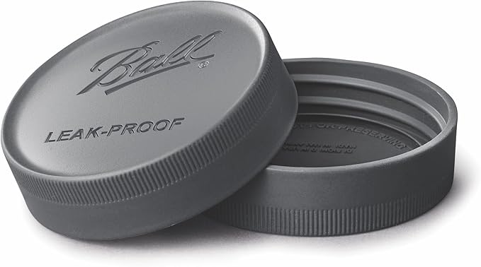Ball Mason Jar Leak-Proof Lids, Wide Mouth, 6 CT (Pack of 8)