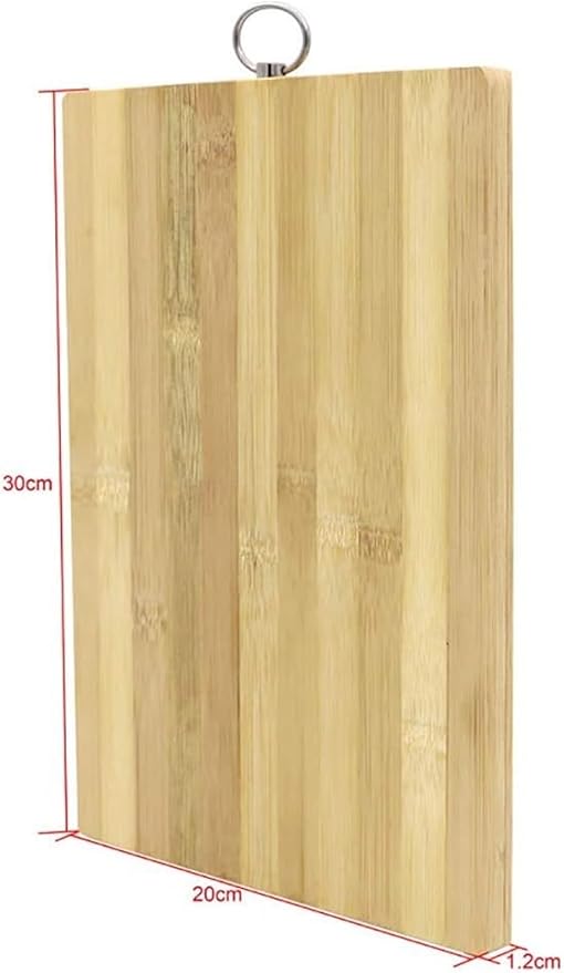 Cutting Board Bamboo Cutting Board Wooden Butcher Block for Turkey, Meat, Vegetables, BBQ, Over The Sink Chopping Kitchen Tools