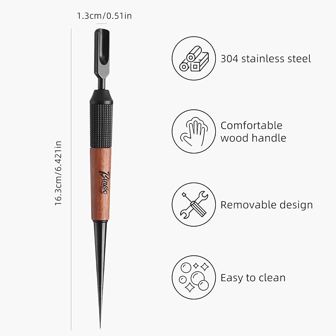 Bincoo Milk Frothing Pitcher,Espresso Milk Frothing Pitcher Stainless Steel 20oz/600ML Coffee Milk Frother Cup with Latte Art Pen