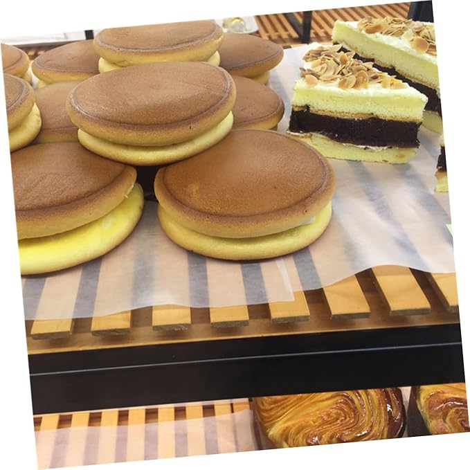 Cabilock 500pcs Baking Paper Trays Non-stick Oven Liners Parchment Paper for Baking Supplies Dehydrator Sheets