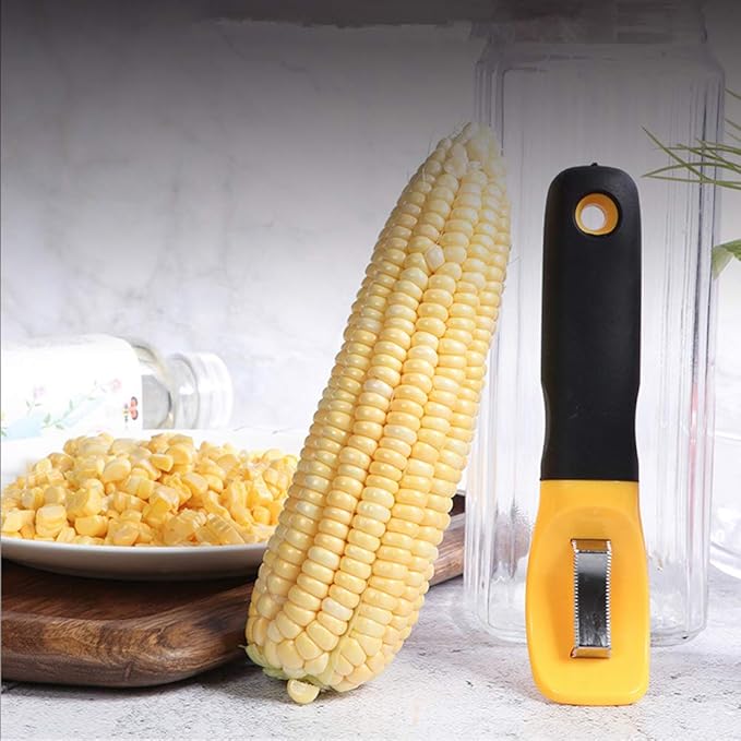 Corn Cob Stripper Tool, Professional Corn Sheller Kernel Cutter, Corn Peeler Corn Remover Kitchen Tool